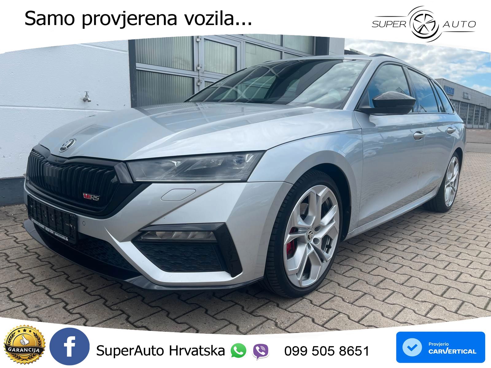 Škoda Octavia Combi RS 2.0 TDI (200 KS) DSG