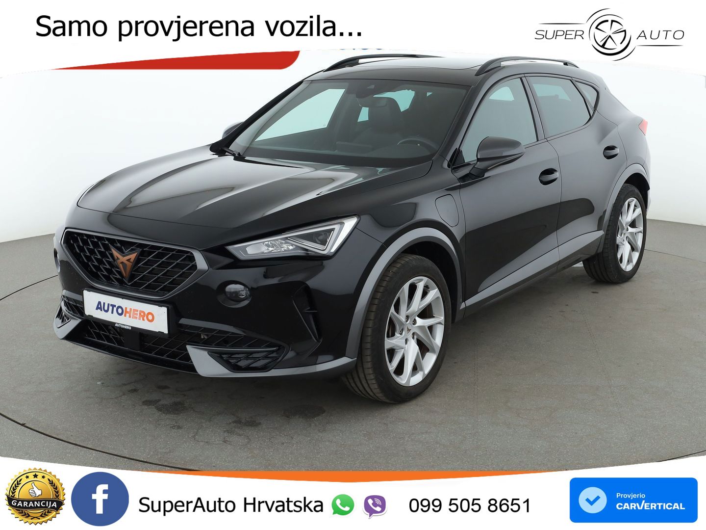 Cupra Formentor 1.4 TSI (204 KS) e-Hybrid DSG LED+GR SJED+ACC