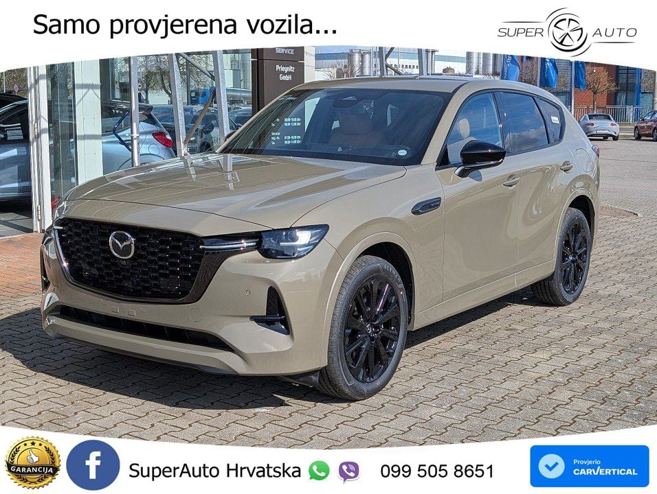 Mazda CX-60 3.3 e-Skyactiv D (254 KS) AWD Automatic MATRIX+GR SJED+KAM