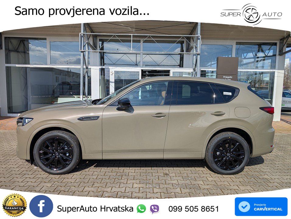 Mazda CX-60 3.3 e-Skyactiv D (254 KS) AWD Automatic MATRIX+GR SJED+KAM