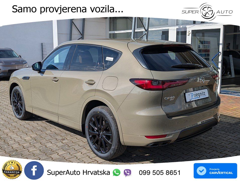 Mazda CX-60 3.3 e-Skyactiv D (254 KS) AWD Automatic MATRIX+GR SJED+KAM