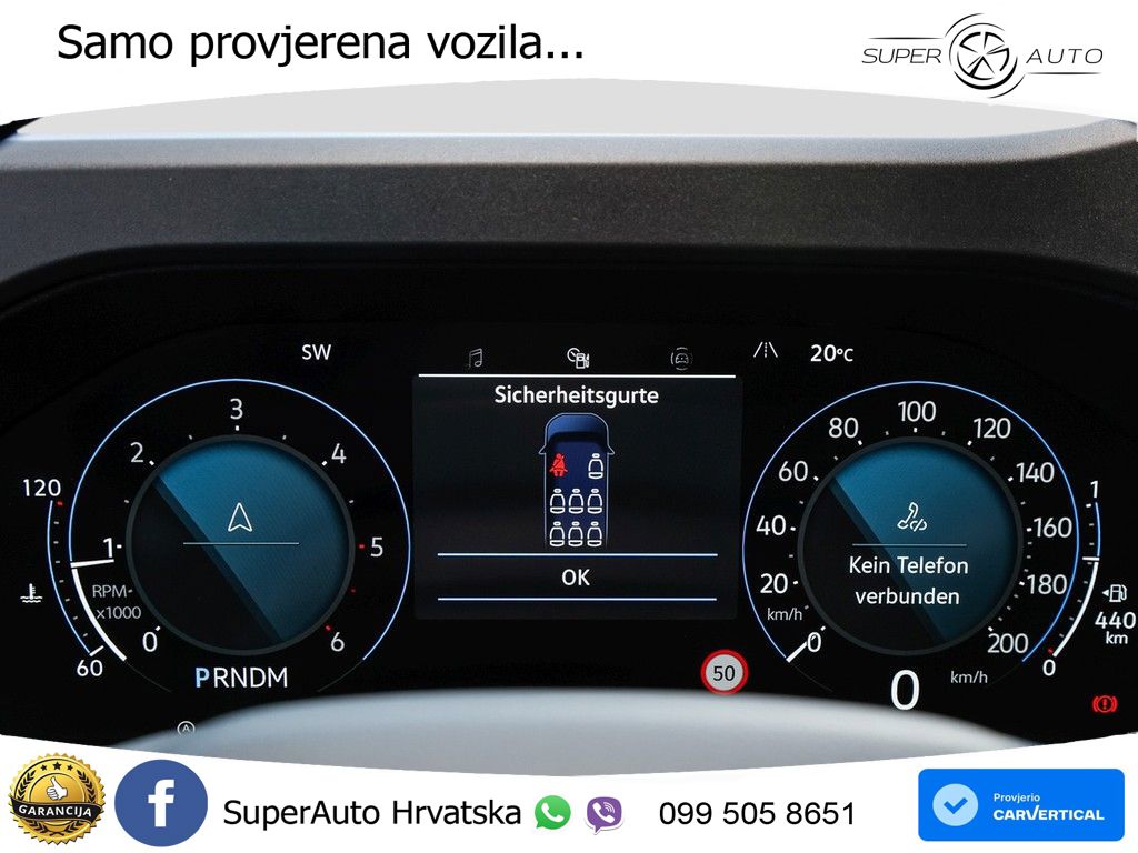 Volkswagen Transporter Caravelle 2.0 TDI DSG Klima/SHZ 150 KS