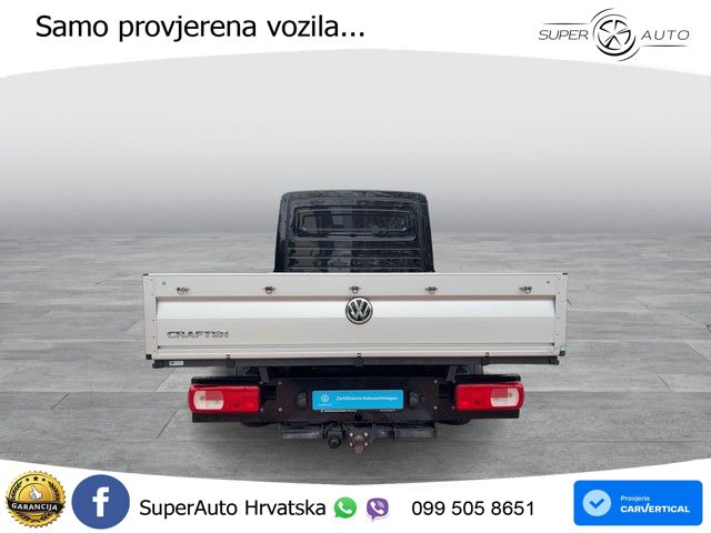 Volkswagen Crafter 35 DOKA Pritsche MR Klima,AHK,StandHz. 140 KS