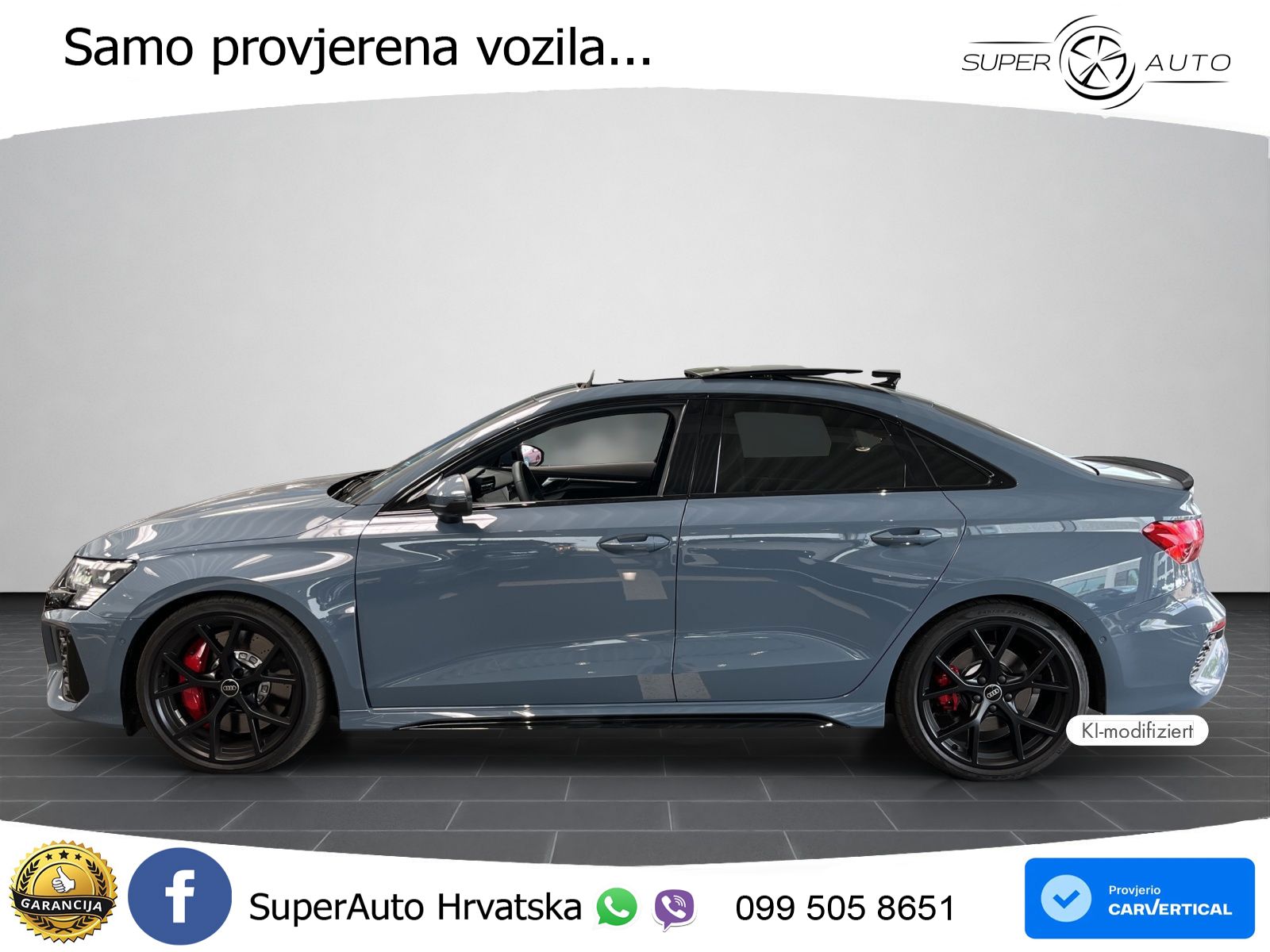 Audi RS3 Sedan 2.5 TFSI (400 KS) quattro S tronic MATRIX+GR SJED+KAM