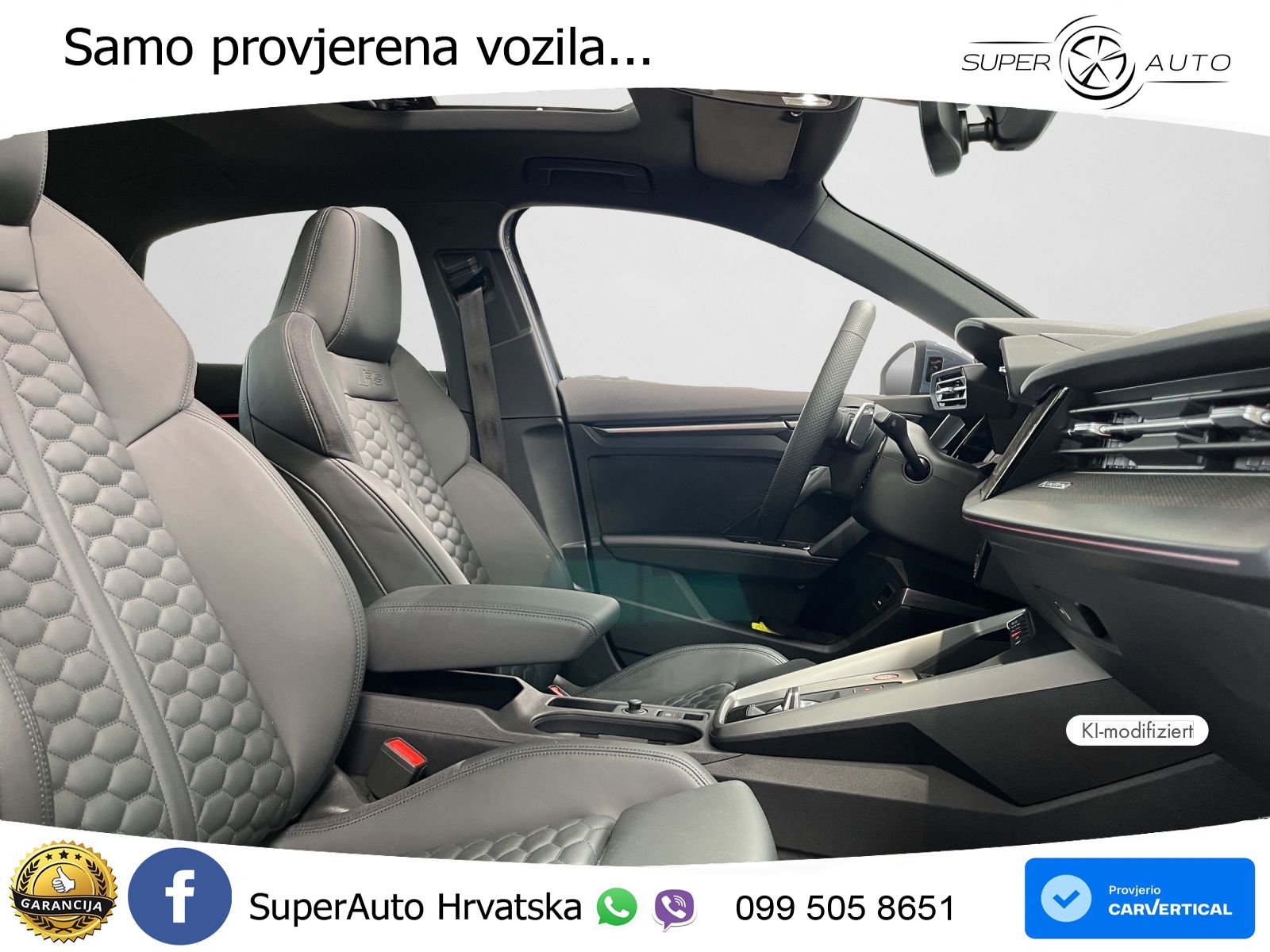 Audi RS3 Sedan 2.5 TFSI (400 KS) quattro S tronic MATRIX+GR SJED+KAM