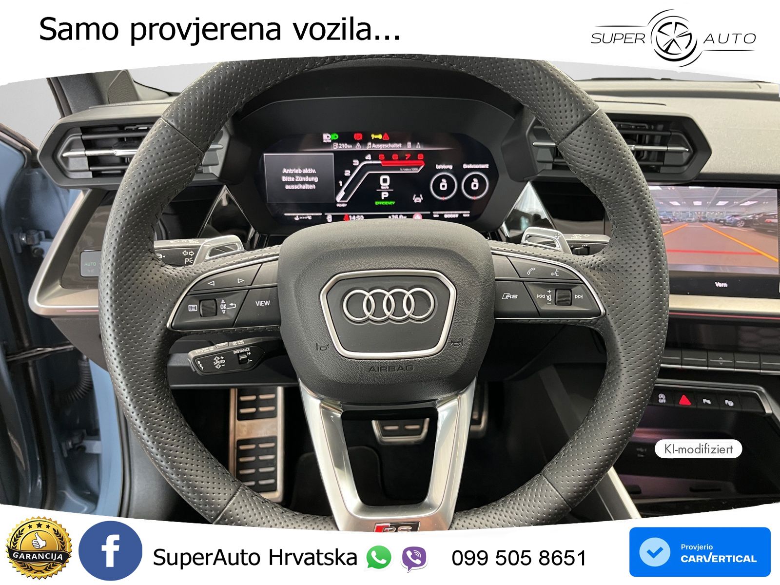 Audi RS3 Sedan 2.5 TFSI (400 KS) quattro S tronic MATRIX+GR SJED+KAM