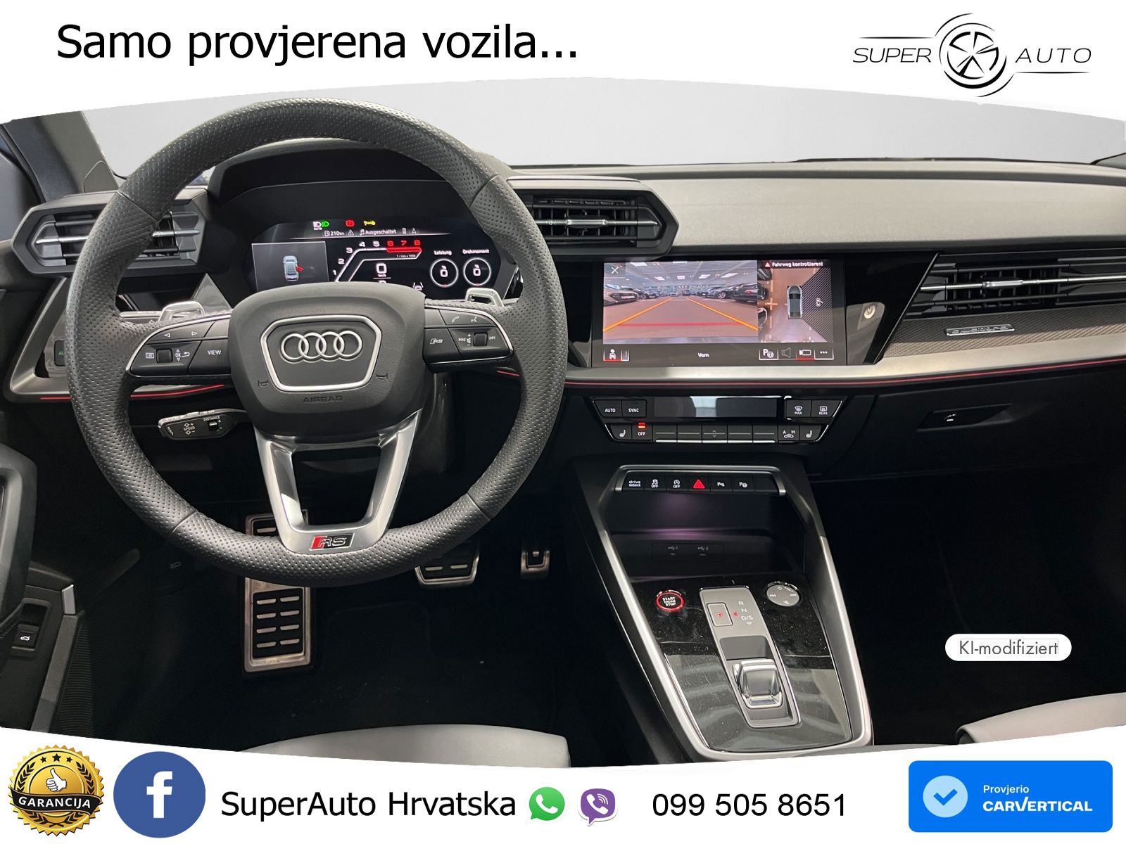 Audi RS3 Sedan 2.5 TFSI (400 KS) quattro S tronic MATRIX+GR SJED+KAM