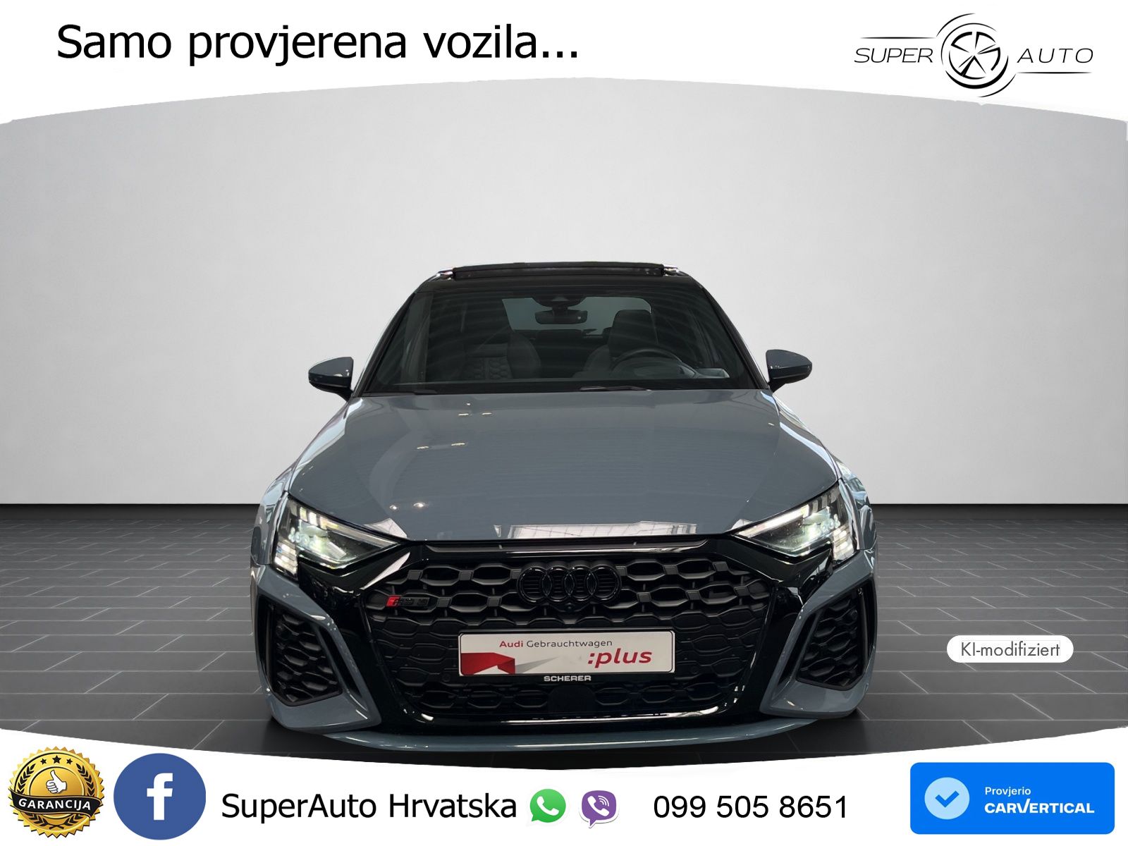 Audi RS3 Sedan 2.5 TFSI (400 KS) quattro S tronic MATRIX+GR SJED+KAM