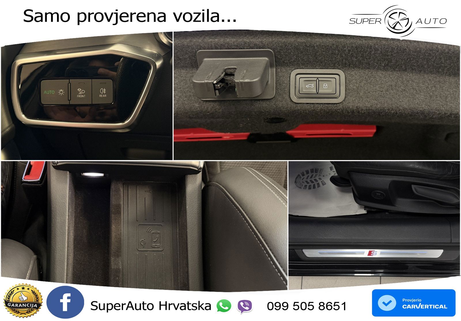 Audi A6 50 TDI V6 (286 KS) quattro tiptronic S line ZRAČNI+ACC+GR SJED+KAM