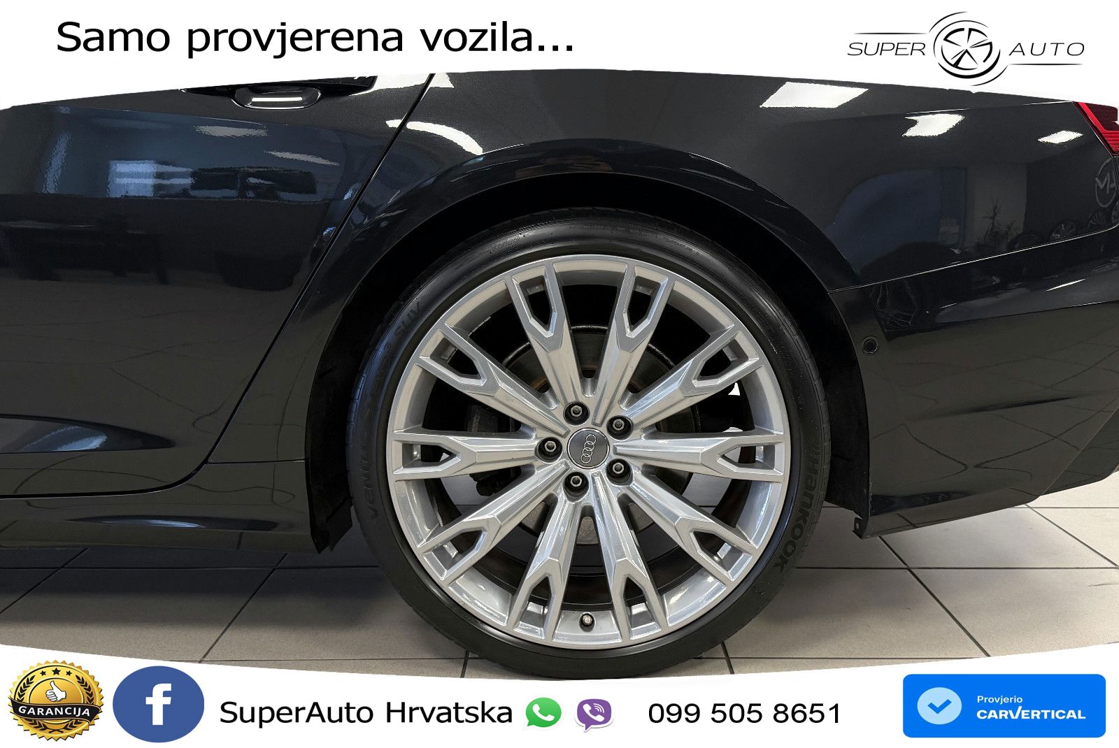 Audi A6 50 TDI V6 (286 KS) quattro tiptronic S line ZRAČNI+ACC+GR SJED+KAM