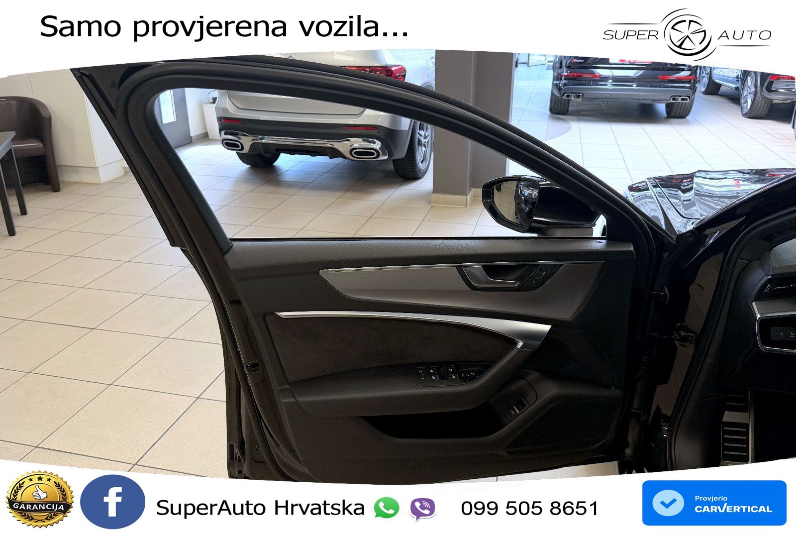 Audi A6 50 TDI V6 (286 KS) quattro tiptronic S line ZRAČNI+ACC+GR SJED+KAM