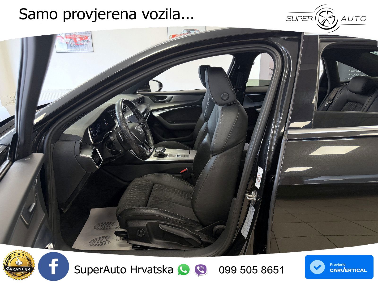 Audi A6 50 TDI V6 (286 KS) quattro tiptronic S line ZRAČNI+ACC+GR SJED+KAM