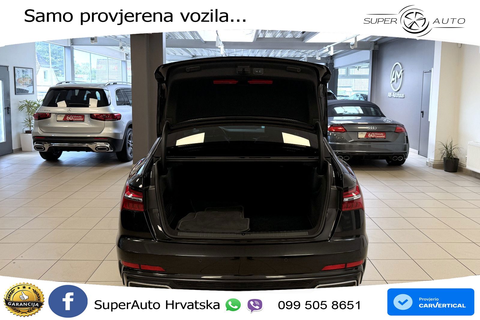 Audi A6 50 TDI V6 (286 KS) quattro tiptronic S line ZRAČNI+ACC+GR SJED+KAM