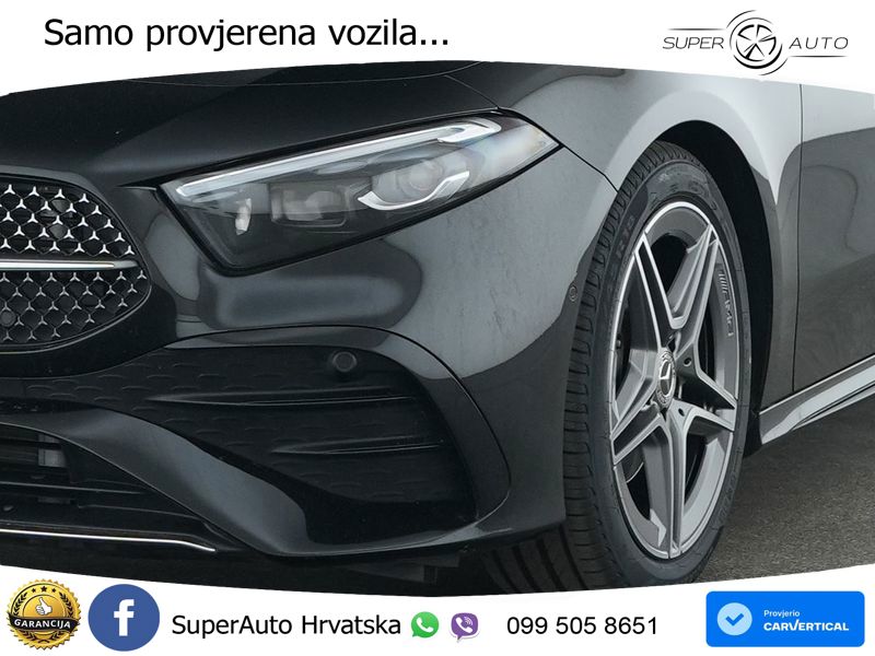 Mercedes-Benz A 200d 8G-DCT AMG ACC+GR SJED+360+PANO