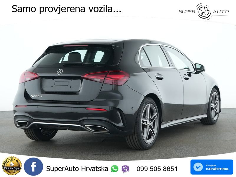 Mercedes-Benz A 200d 8G-DCT AMG ACC+GR SJED+360+PANO