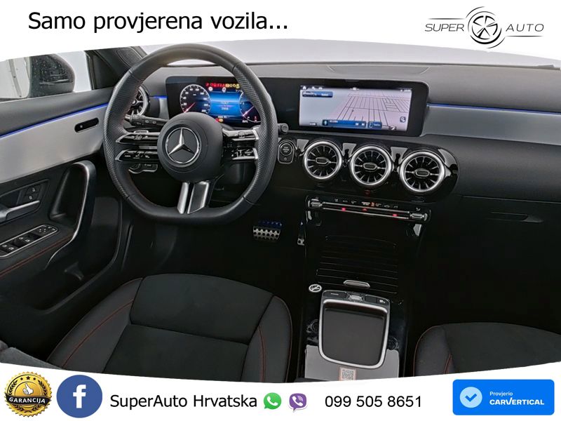 Mercedes-Benz A 200d 8G-DCT AMG ACC+GR SJED+360+PANO