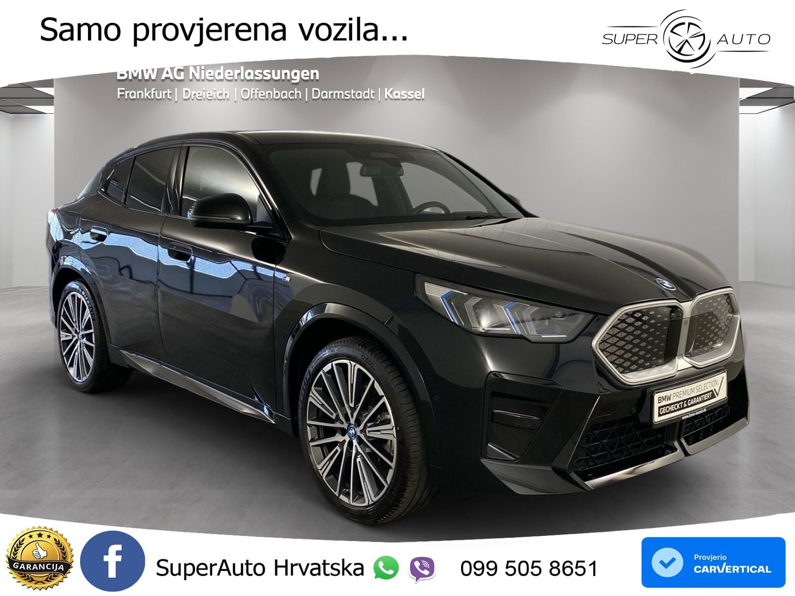 BMW iX2 66.5 kWh (313 KS) xDrive30