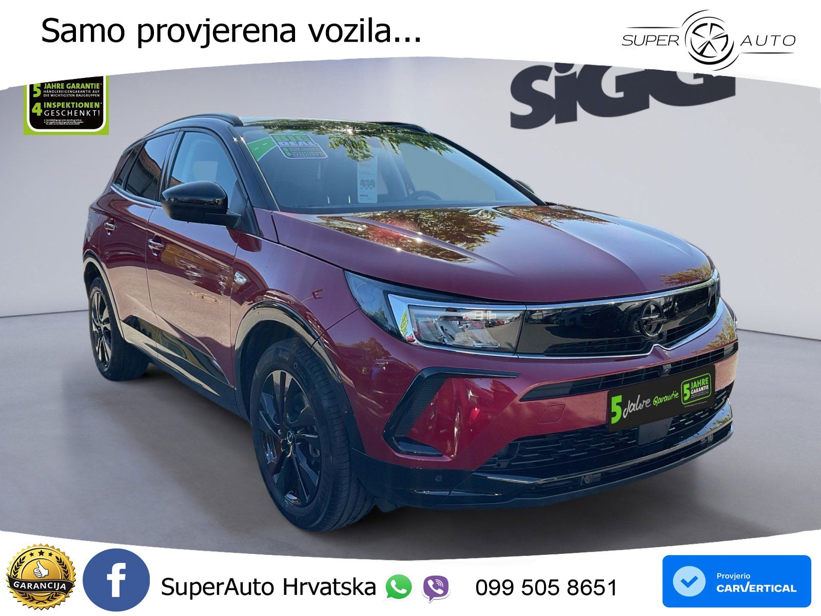 Opel Grandland 1.2i Turbo (130 KS) Automatic GS