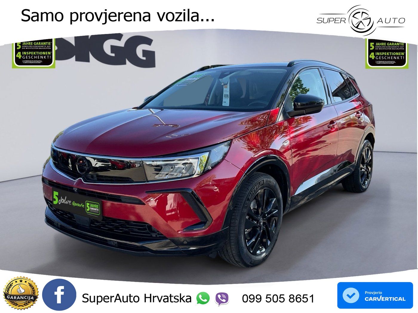Opel Grandland 1.2i Turbo (130 KS) Automatic GS