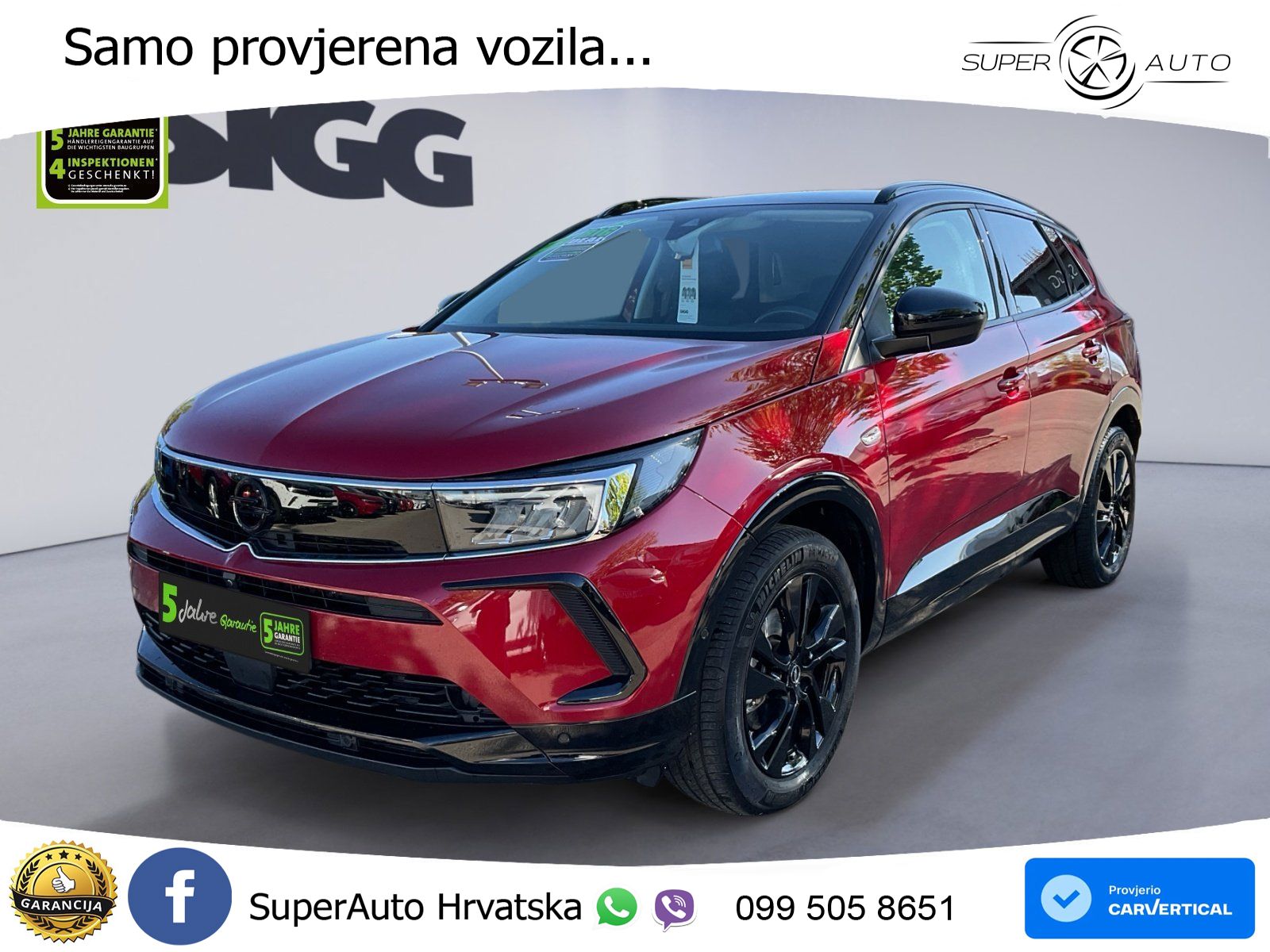 Opel Grandland 1.2i Turbo (130 KS) Automatic GS