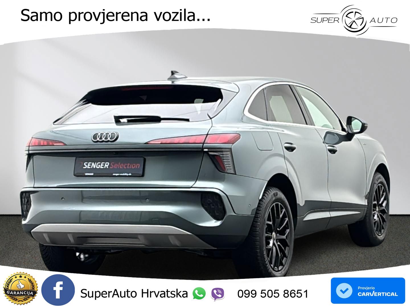 Audi Q3 Sportback 1.5 TFSIe (272 KS) S tronic MATRIX+GR SJED+KAM