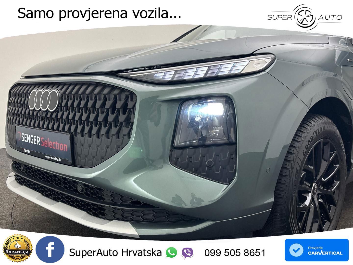 Audi Q3 Sportback 1.5 TFSIe (272 KS) S tronic MATRIX+GR SJED+KAM