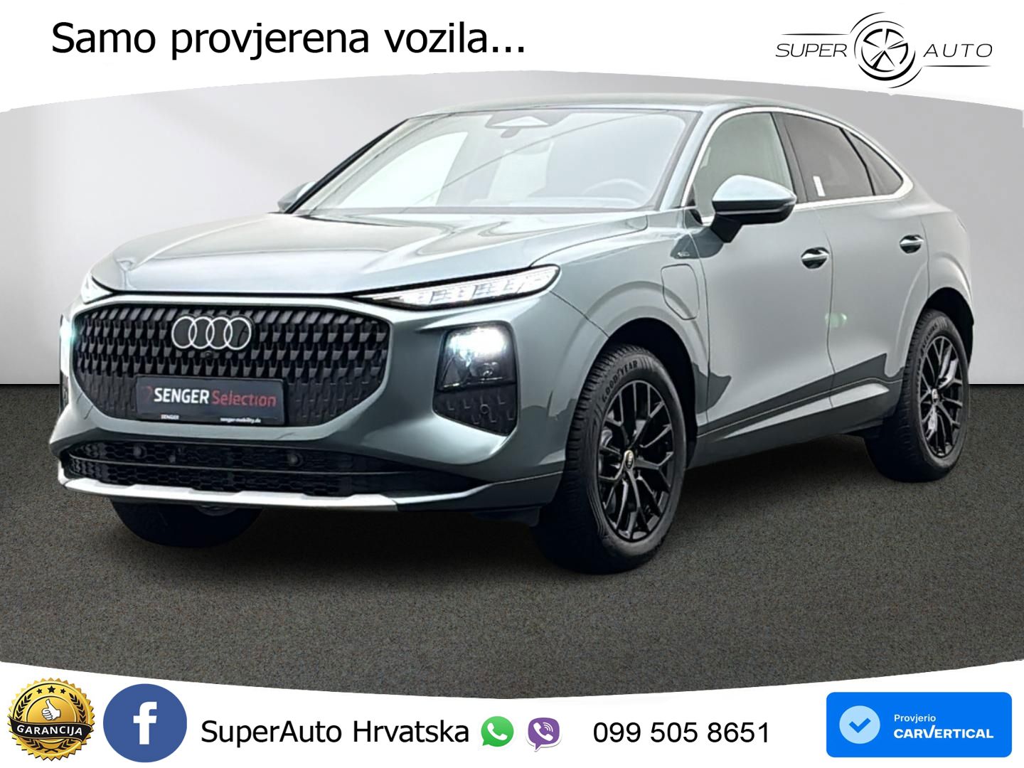 Audi Q3 Sportback 1.5 TFSIe (272 KS) S tronic MATRIX+GR SJED+KAM