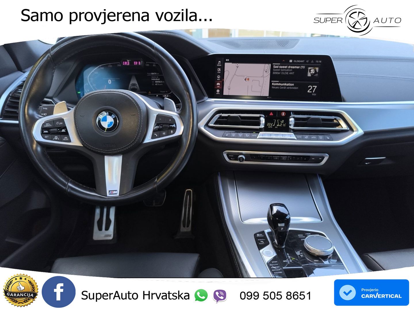 BMW X5 30d (286 KS) xDrive Steptronic M Sport LED+GR SJED+ACC