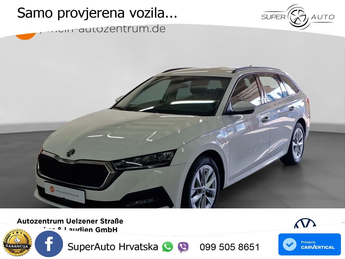 Škoda Octavia Combi iV 1.4 TSI (204 KS) DSG LED+ACC