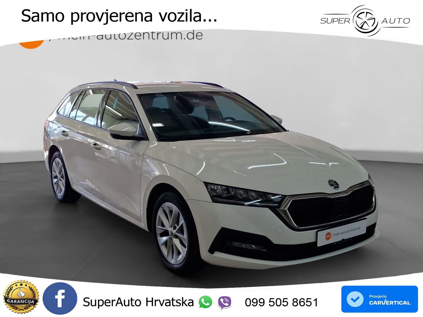 Škoda Octavia Combi iV 1.4 TSI (204 KS) DSG LED+ACC