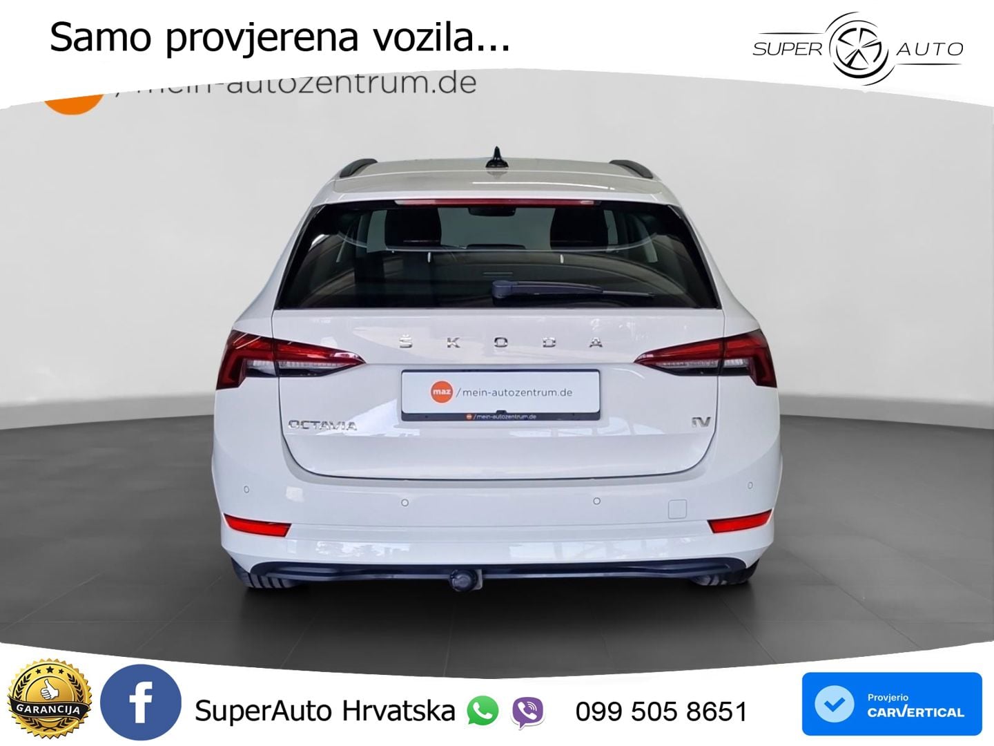 Škoda Octavia Combi iV 1.4 TSI (204 KS) DSG LED+ACC
