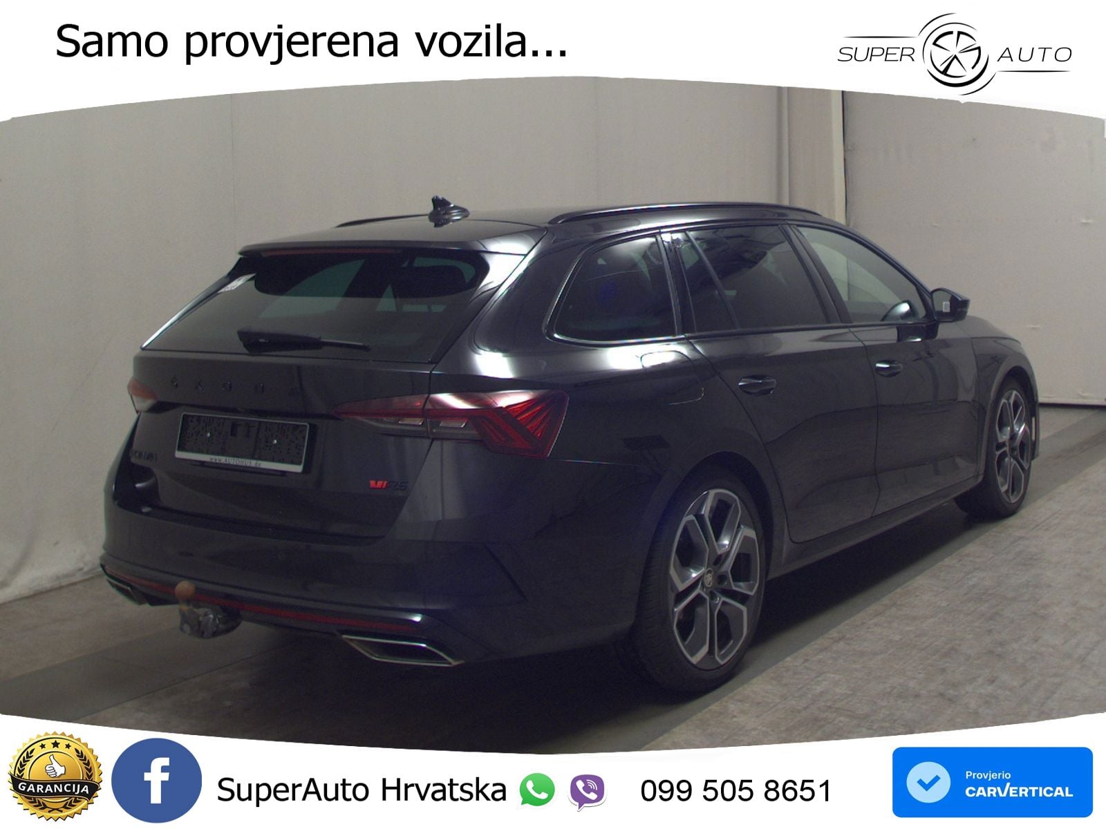 Škoda Octavia Combi RS 2.0 TDI (200 KS) DSG LED+GR SJED+ACC
