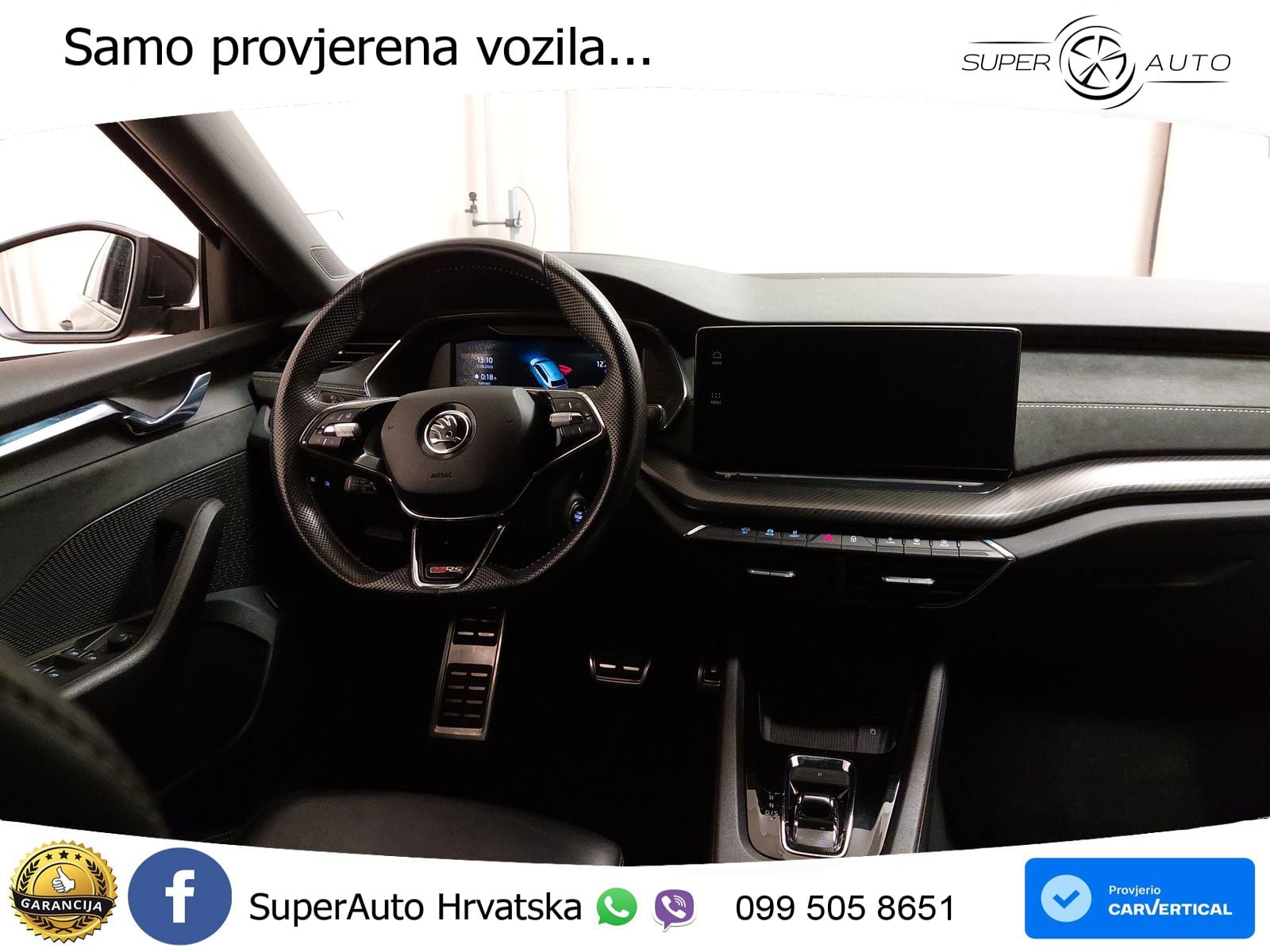 Škoda Octavia Combi RS 2.0 TDI (200 KS) DSG LED+GR SJED+ACC