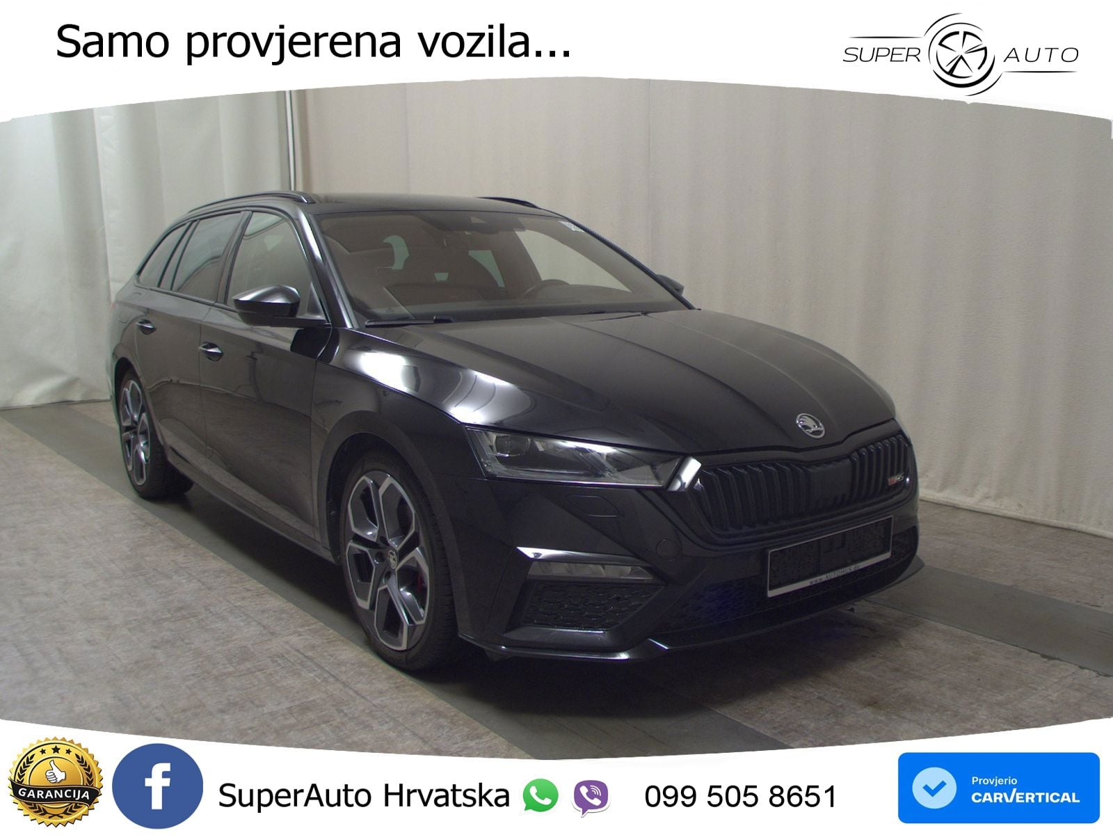 Škoda Octavia Combi RS 2.0 TDI (200 KS) DSG LED+GR SJED+ACC