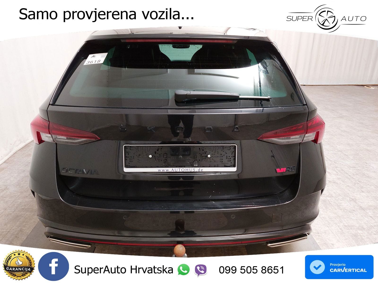 Škoda Octavia Combi RS 2.0 TDI (200 KS) DSG LED+GR SJED+ACC
