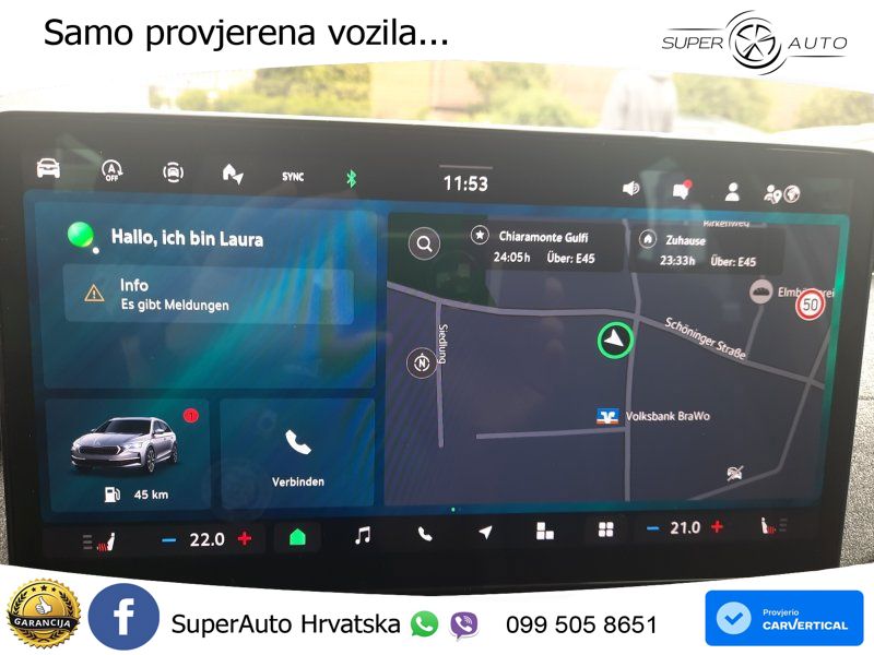 Škoda Octavia Combi 2.0 TDI (150 KS) DSG LED+GR SJED+ACC