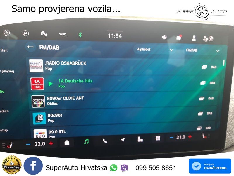 Škoda Octavia Combi 2.0 TDI (150 KS) DSG LED+GR SJED+ACC