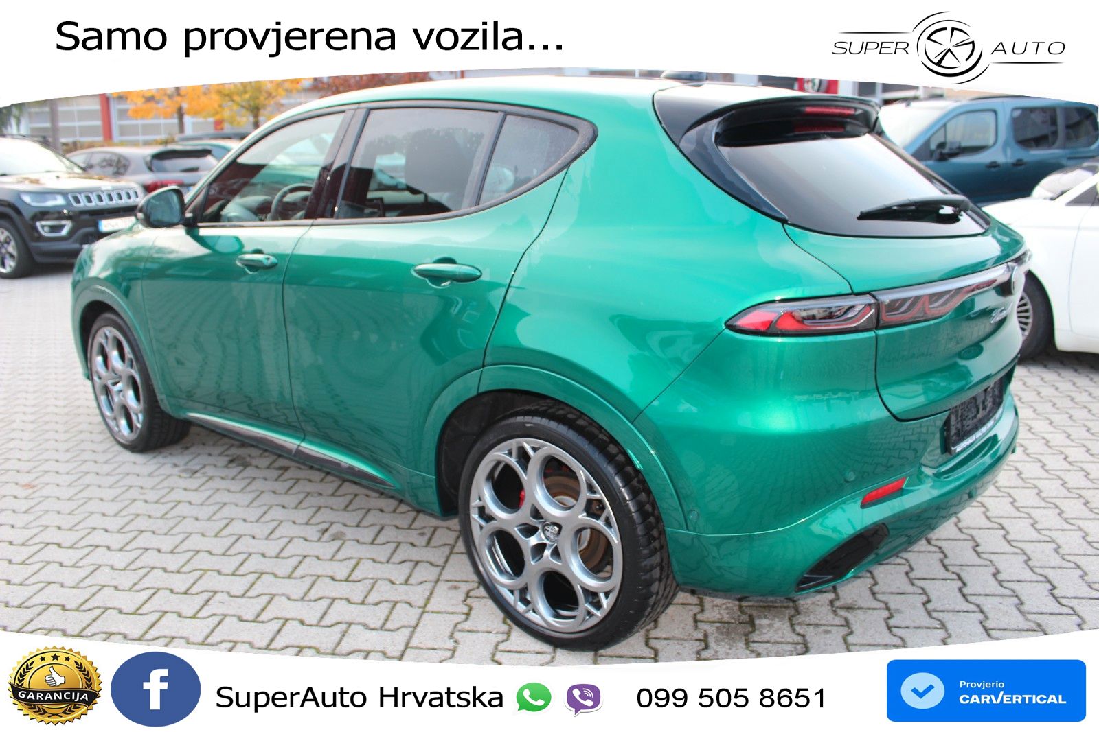 Alfa Romeo Tonale 1.5 VGT (160 KS) 48V-Hybrid TCT LED+GR SJED+ACC