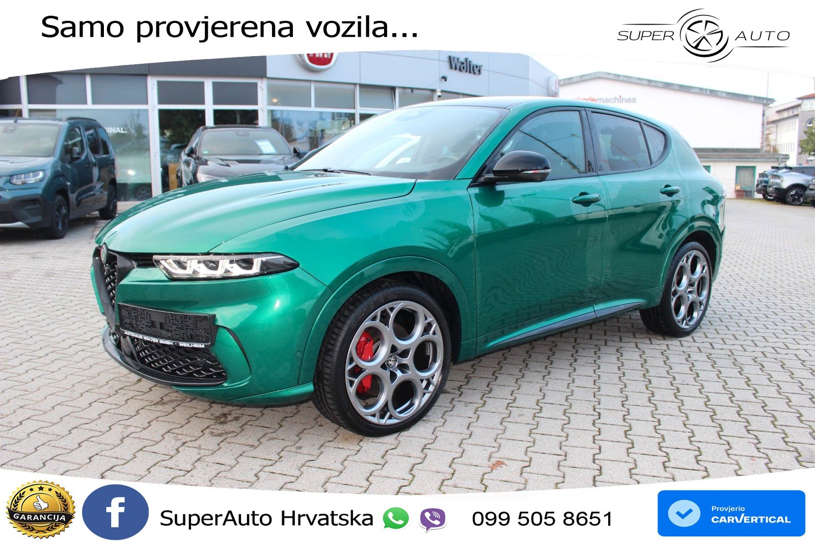 Alfa Romeo Tonale 1.5 VGT (160 KS) 48V-Hybrid TCT LED+GR SJED+ACC