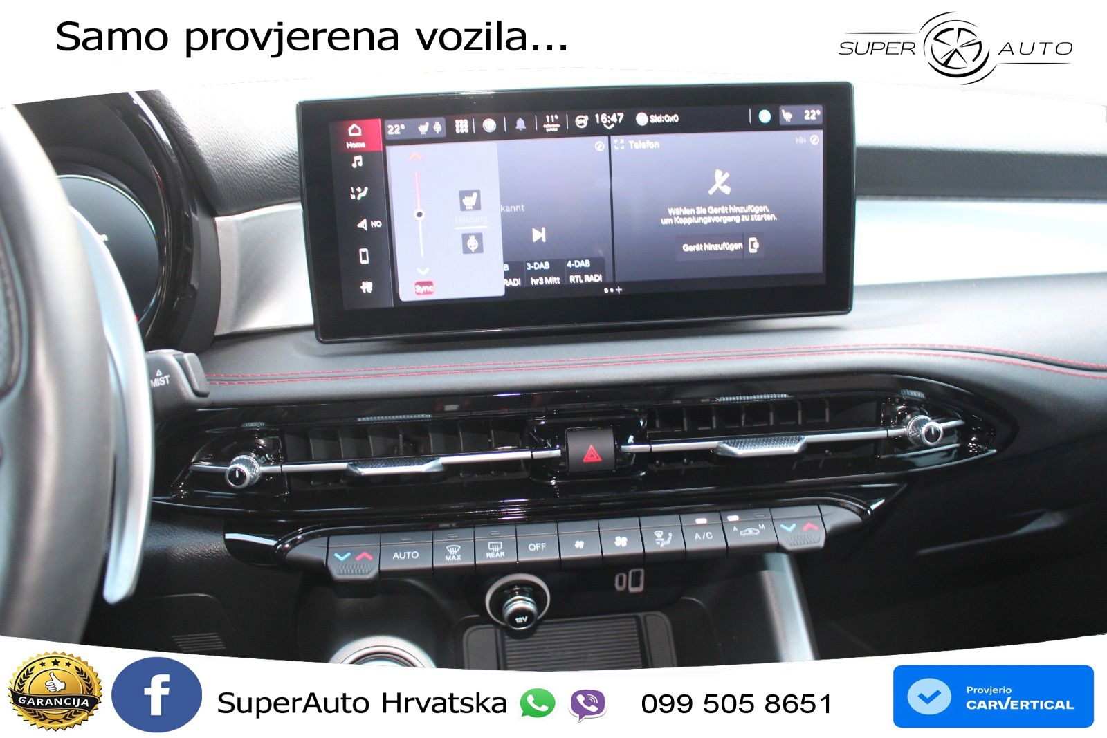 Alfa Romeo Tonale 1.5 VGT (160 KS) 48V-Hybrid TCT LED+GR SJED+ACC