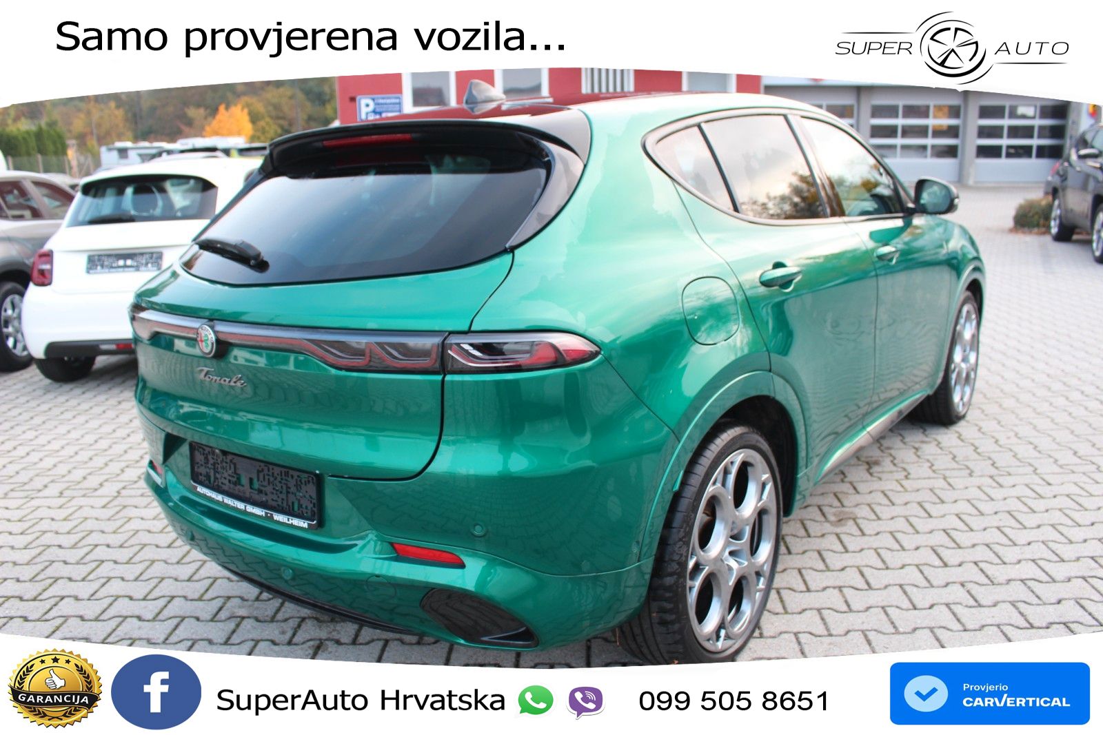 Alfa Romeo Tonale 1.5 VGT (160 KS) 48V-Hybrid TCT LED+GR SJED+ACC