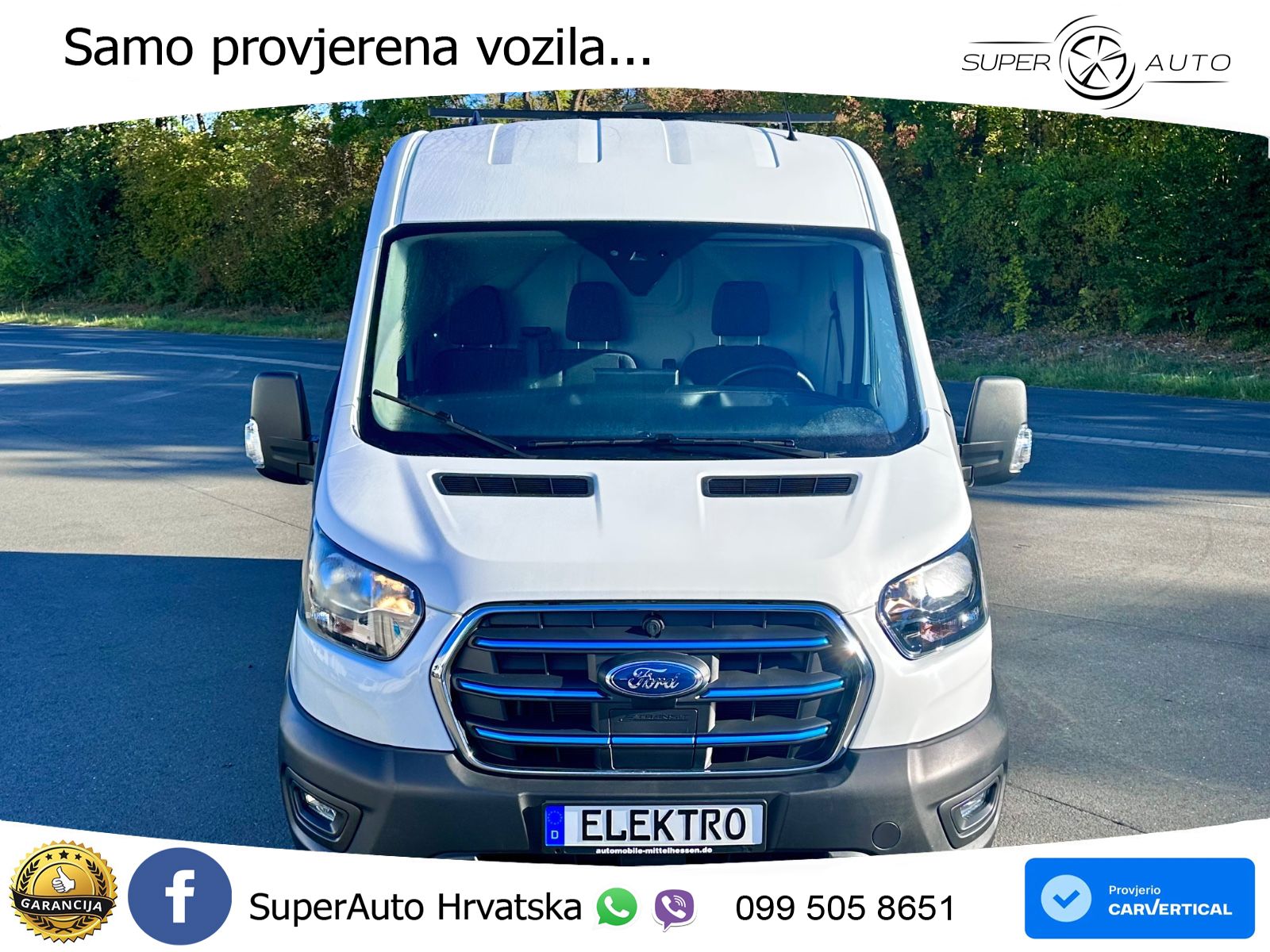 Ford Transit E 350 L2H2 Dachträger 230V an Bord 184 KS