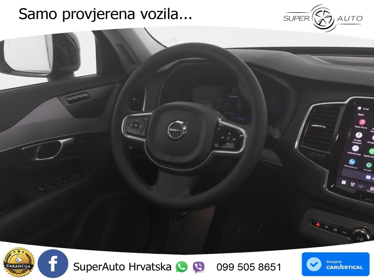 Volvo XC90 2.0 B5 Diesel AWD Automatic ACC+GR SJED+360+PANO