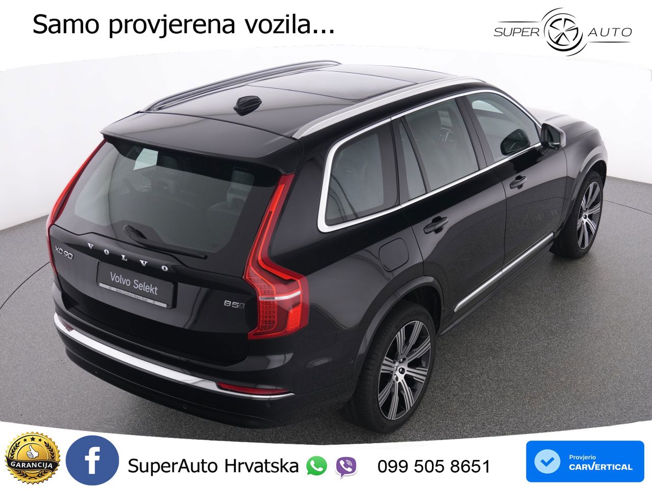 Volvo XC90 2.0 B5 Diesel AWD Automatic ACC+GR SJED+360+PANO
