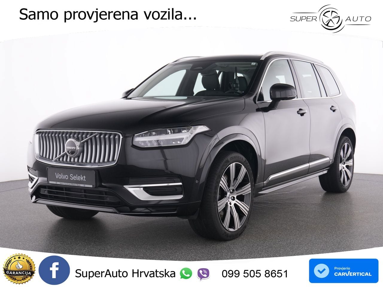 Volvo XC90 2.0 B5 Diesel AWD Automatic ACC+GR SJED+360+PANO