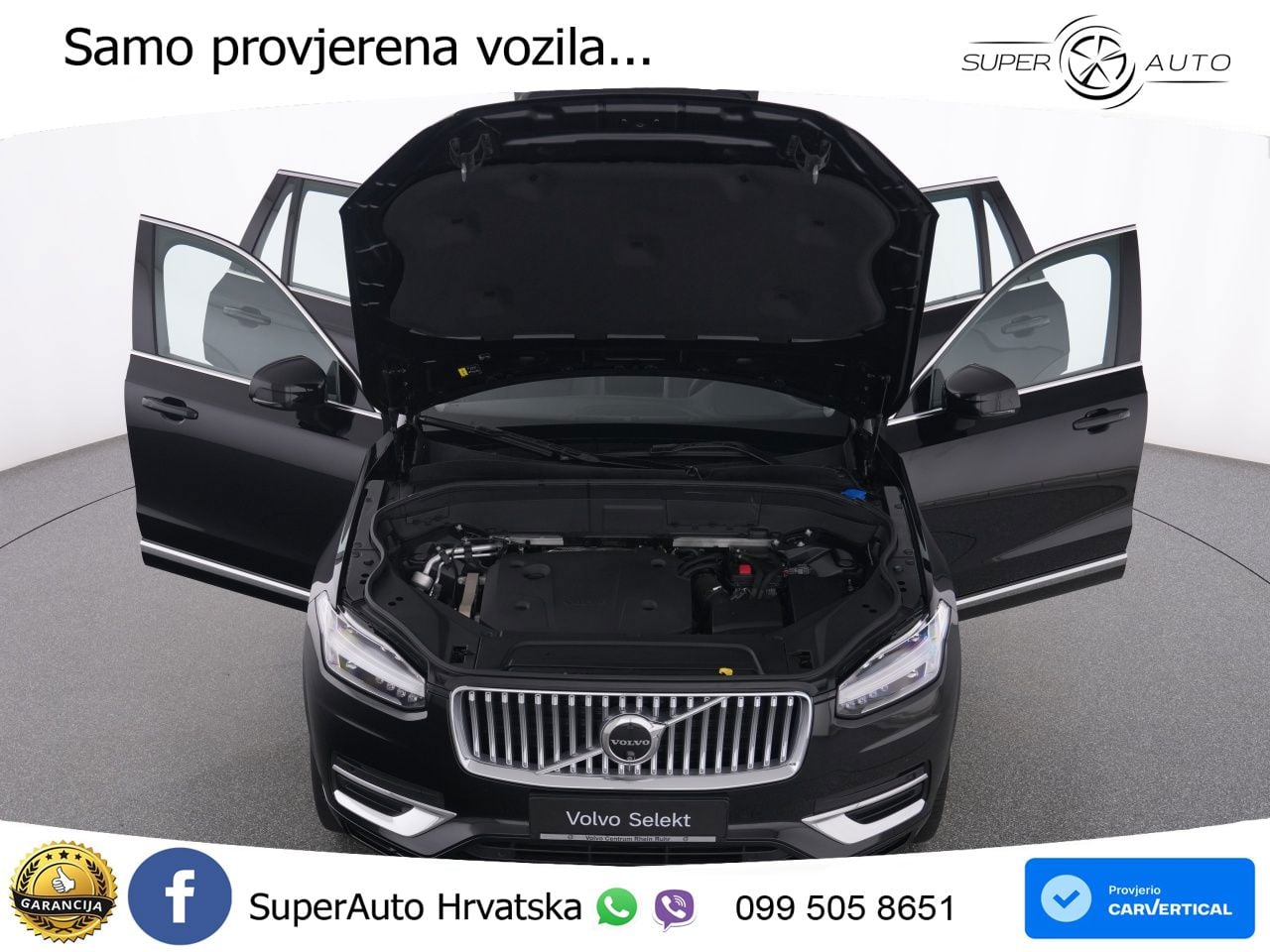 Volvo XC90 2.0 B5 Diesel AWD Automatic ACC+GR SJED+360+PANO