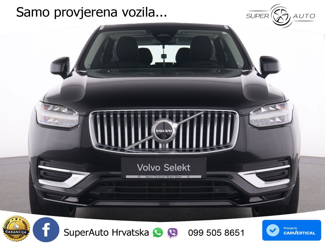 Volvo XC90 2.0 B5 Diesel AWD Automatic ACC+GR SJED+360+PANO