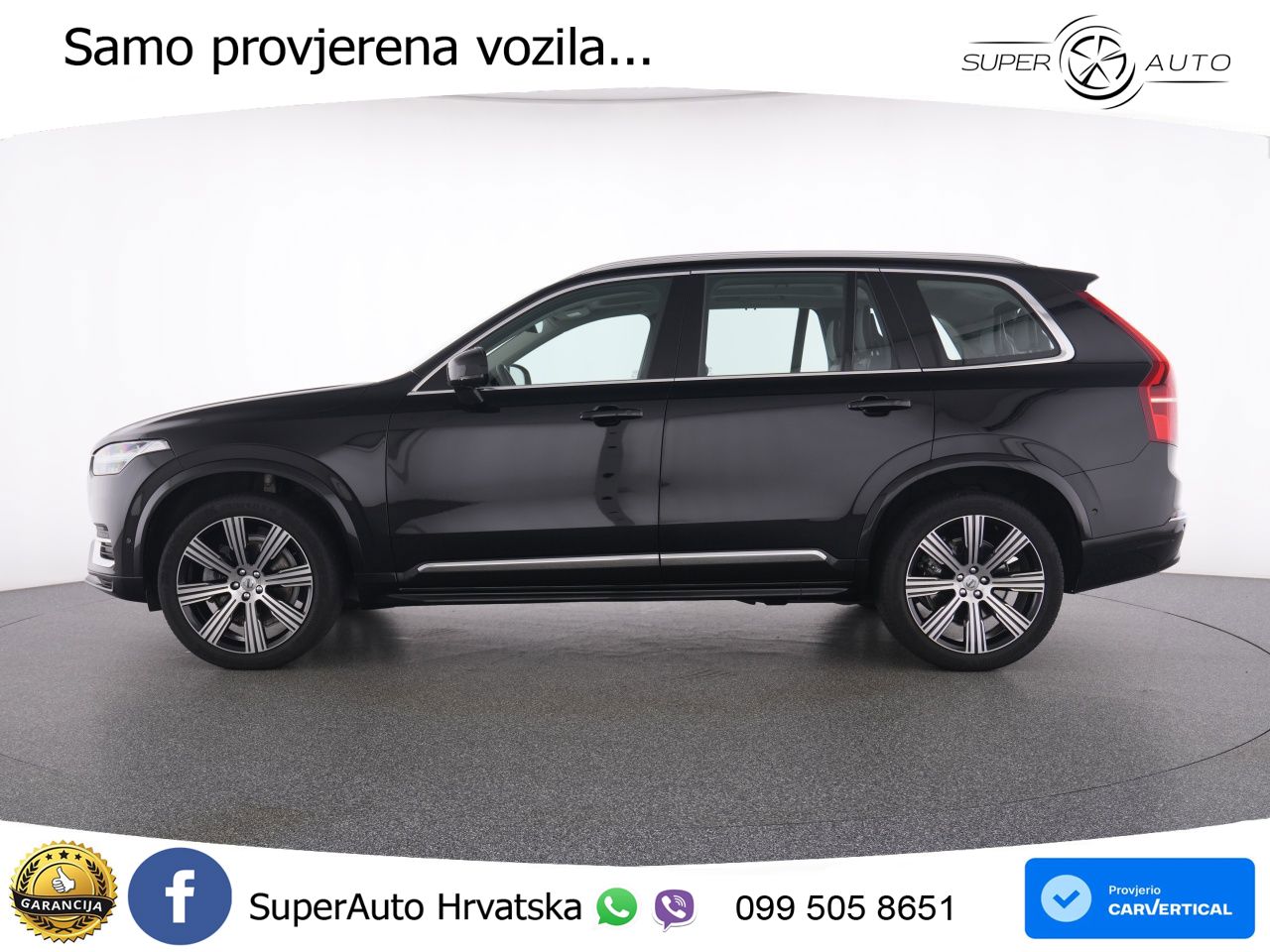 Volvo XC90 2.0 B5 Diesel AWD Automatic ACC+GR SJED+360+PANO
