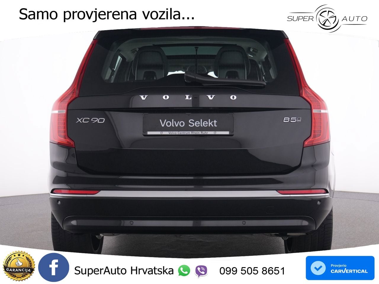 Volvo XC90 2.0 B5 Diesel AWD Automatic ACC+GR SJED+360+PANO