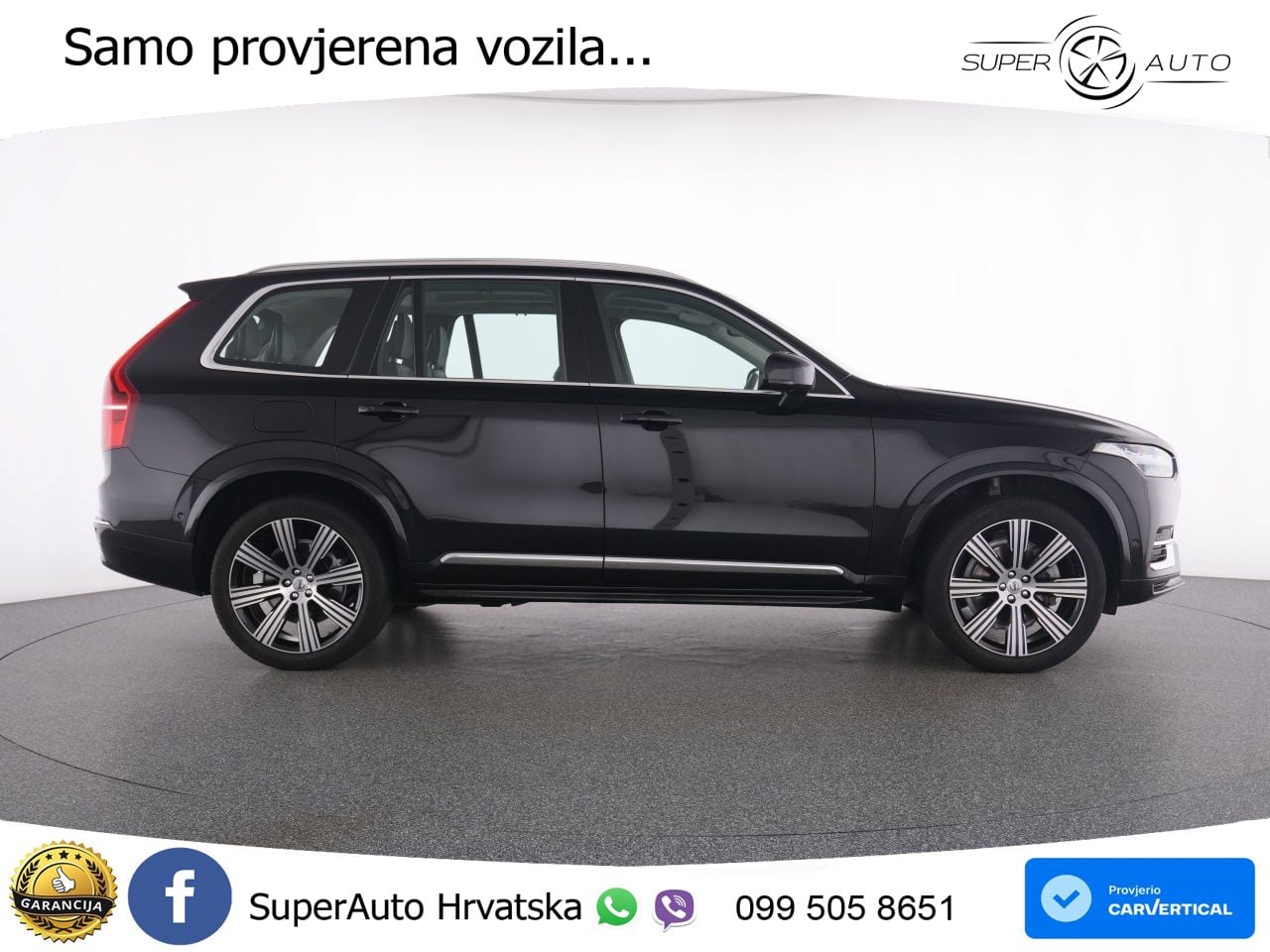 Volvo XC90 2.0 B5 Diesel AWD Automatic ACC+GR SJED+360+PANO